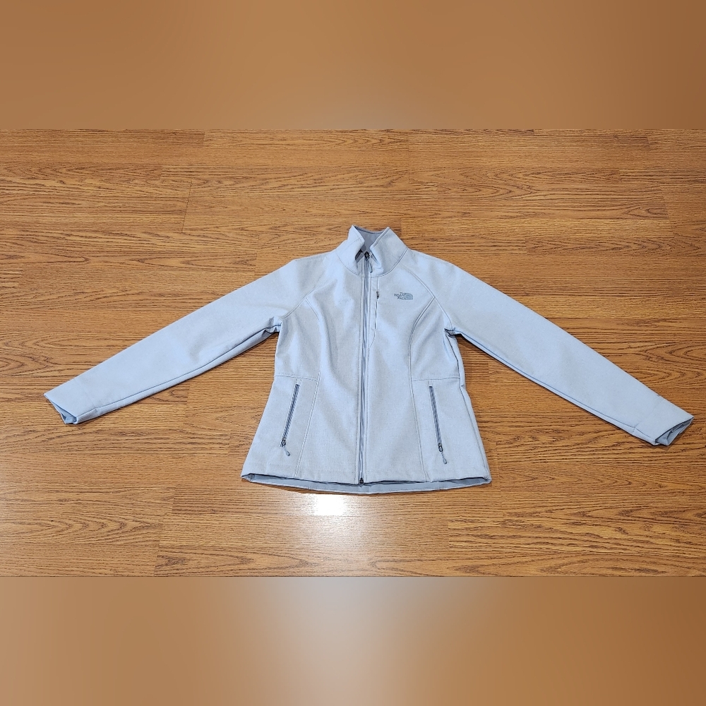 The North Face Women's Light Gray Jacket Size M - Picture 1 of 15